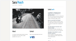Desktop Screenshot of peachreport.com