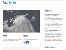 Tablet Screenshot of peachreport.com